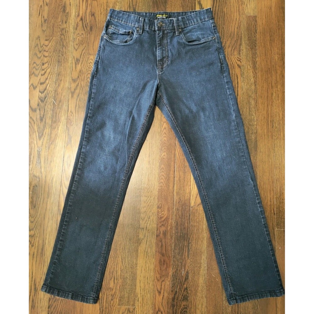 Urban Star Premium Apparel Jeans Men's 32x30.5 Straight Leg Dark Wash Blue